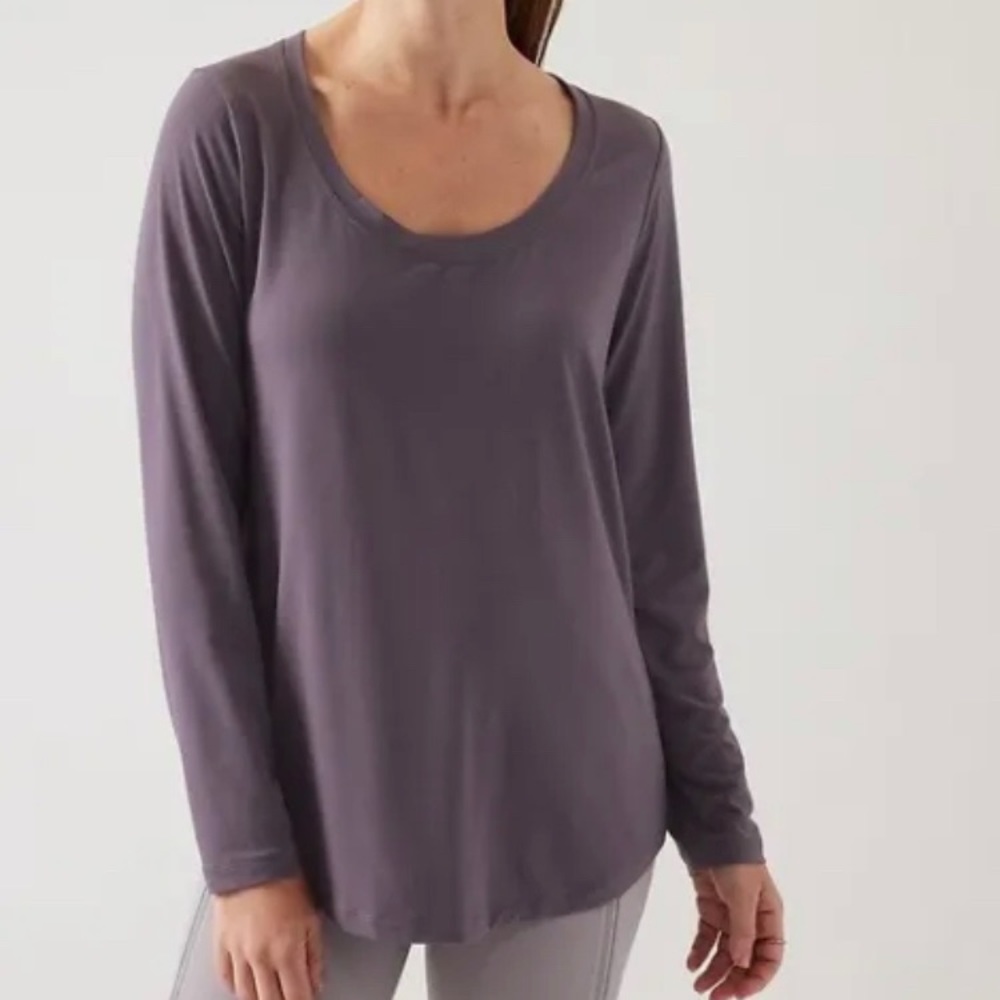 Athleta Stratus II Top small in purple (sold out online)
